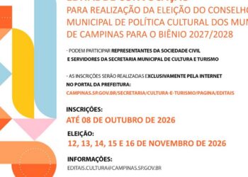 Plantões para esclarecer dúvidas sobre inscrição e participação na eleição do Conselho Municipal de Política Cultural