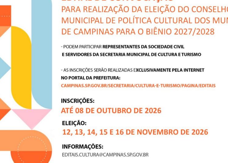 Plantões para esclarecer dúvidas sobre inscrição e participação na eleição do Conselho Municipal de Política Cultural