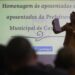 homenagem a servidores aposentados em evento da Prefeitura de Campinas