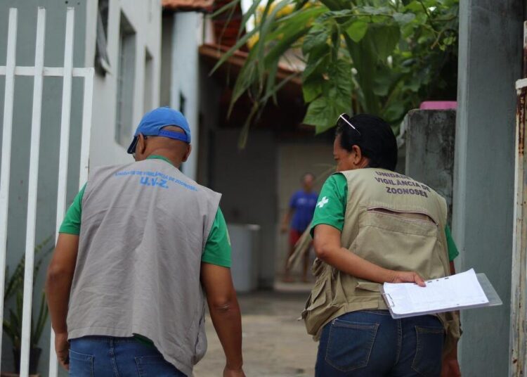 Hortolândia visita casas da população para fazer contagem de larvas de Aedes aegypti