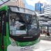 Mapa dos pontos atendidos pelas linhas 311 e 312 com passageiros transportados