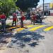 Lombadas são implantadas na Rua Cora Coralina, após solicitação de moradores do Jardim Amanda