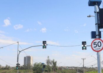 Eixo da avenida John Boyd Dunlop com pontos de radares e sinistros na avenida Barão de Itapura
