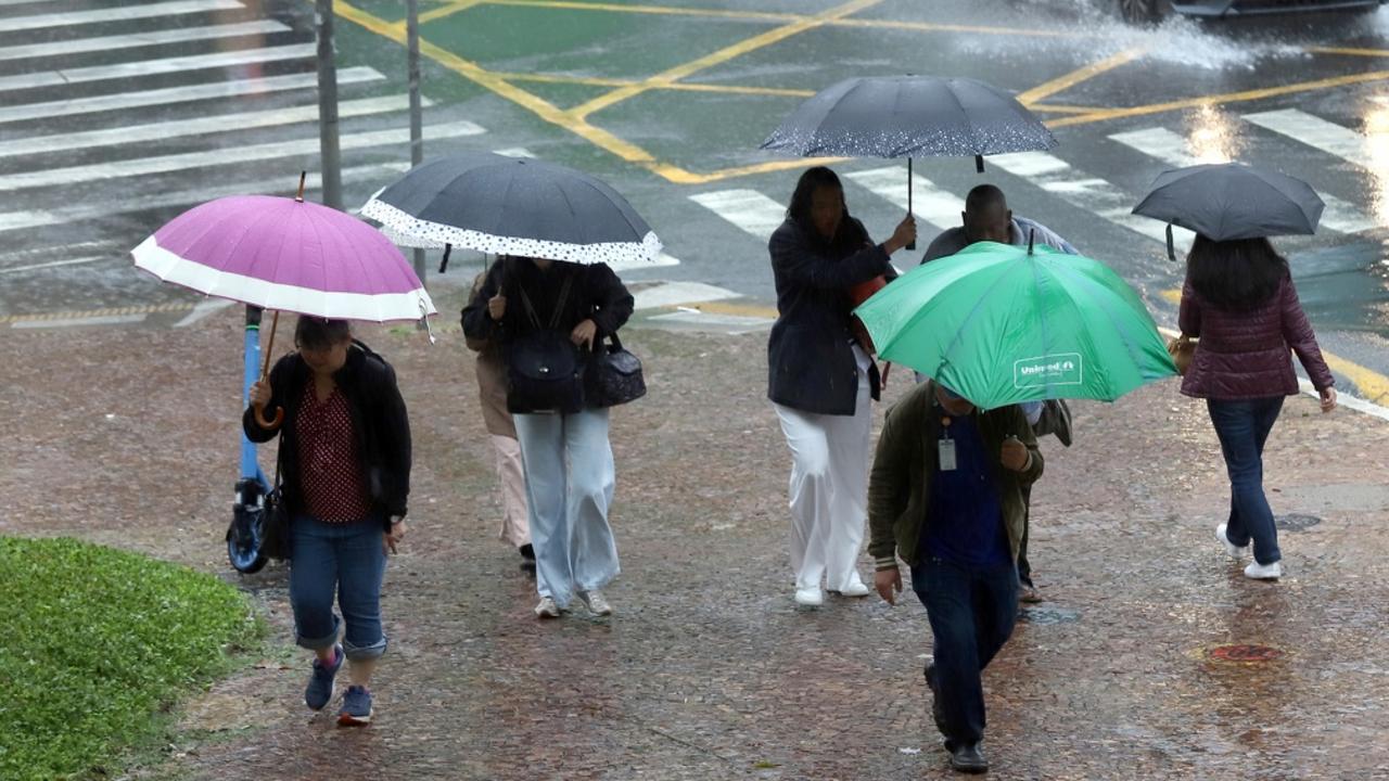 Defesa Civil emitiu alerta de chuva com possibilidades de pancadas moderadas a fortes em Campinas