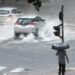 Equipes da Prefeitura atendendo ocorrências causadas pela chuva