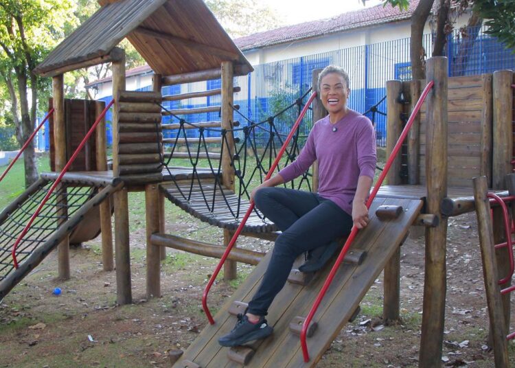 Aretha Duarte convida para oficina gratuita de escalada neste sábado no Parque José Mingone