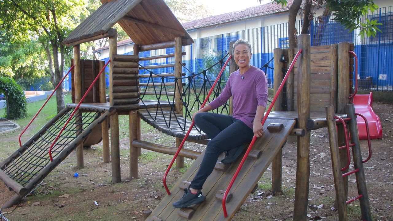 Aretha Duarte convida para oficina gratuita de escalada neste sábado no Parque José Mingone
