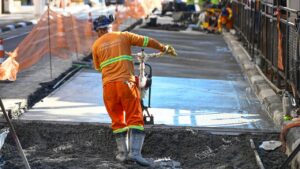 Obras avançam com pavimento rígido no Corredor Central do BRT de Campinas