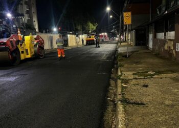 Prefeitura de Hortolândia concluiu a recuperação do asfalto em mais um trecho da rua Antônio Fernandes Leite, no Jd. Rosolém