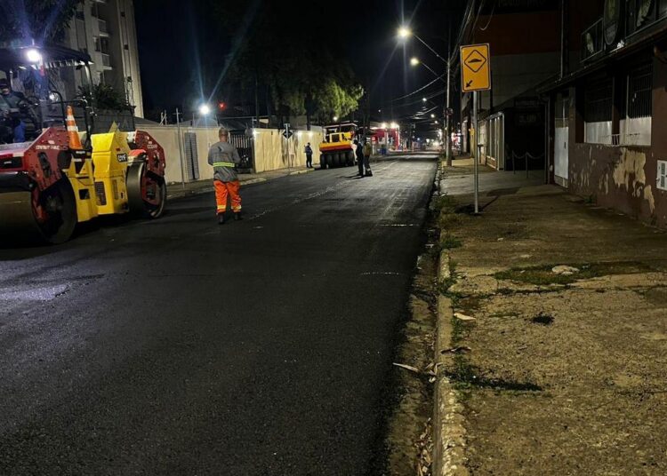 Prefeitura de Hortolândia concluiu a recuperação do asfalto em mais um trecho da rua Antônio Fernandes Leite, no Jd. Rosolém