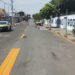 Ruas no entorno de colégio estadual no Jd. Amanda recebem mais uma etapa do reforço de sinalização