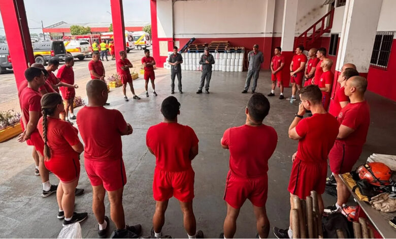 Bombeiros de SP voltam após combater incêndios no Amazonas
