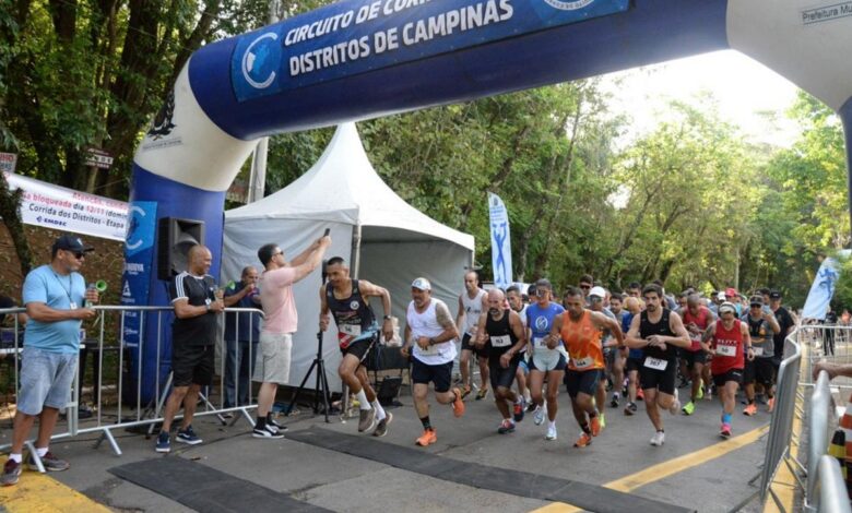 Última etapa do Circuito de Corridas dos Distritos em Joaquim Egídio com belas paisagens