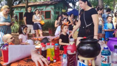 Entrada gratuita na festa de Halloween na Praça do Coco