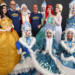 Prefeito Dário Saadi e presidente da Câmara Luiz Rossini com elenco do show natalino itinerante