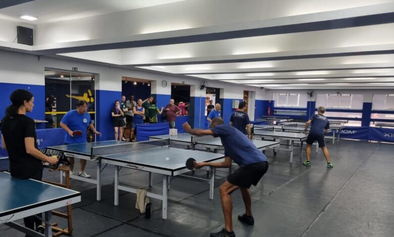 Disputas de tênis de mesa encerrando a programação das Campíadas 2026