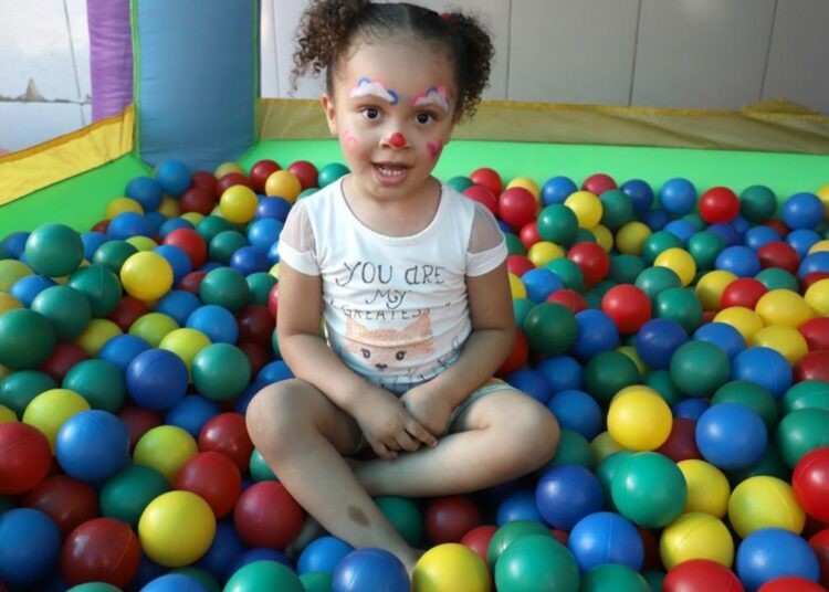Comemoração da Semana do Bebê no Centro de Educação Infantil Pezinhos Descalços