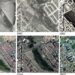 Evolução do bairro Parque Industrial entre 1940 e 2023 na região do Parque Linear Piçarrão
