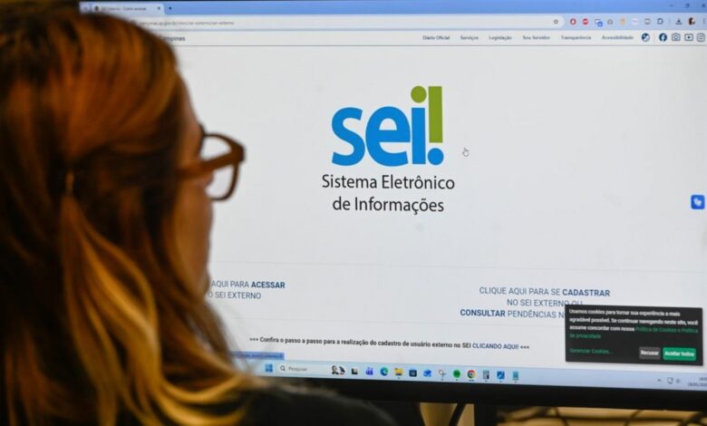 Sistema SEI é utilizado para tramitação de processos digitais internos e externos na Prefeitura