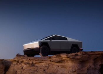 Imagem de divulgação da Tesla