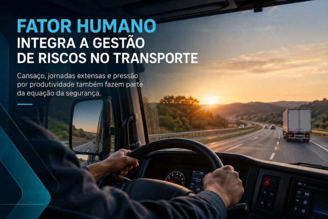 Imagem ilustrativa sobre gerenciamento de riscos no transporte
