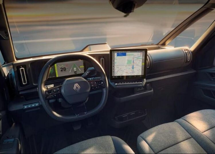 Renault Trafic E-Tech Electric com painel integrado