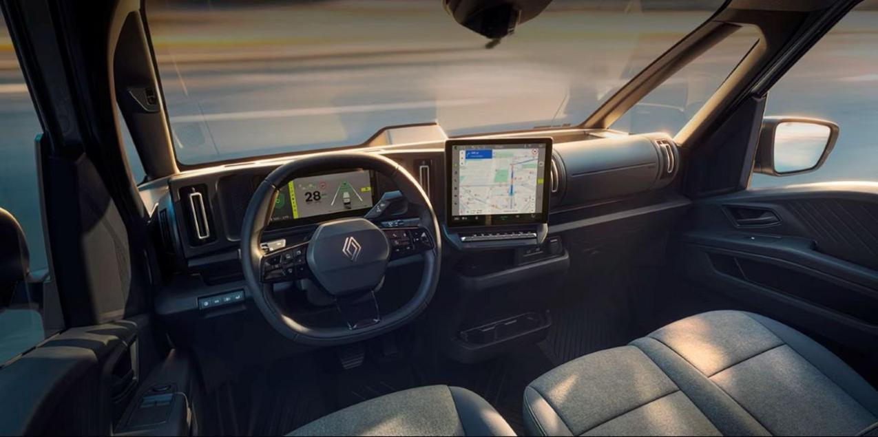 Renault Trafic E-Tech Electric com painel integrado