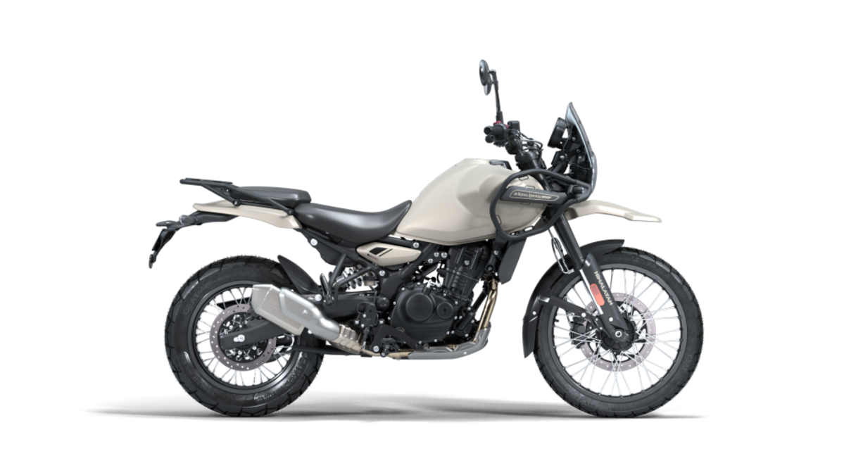 Himalayan 450 na cor Kaza Brown