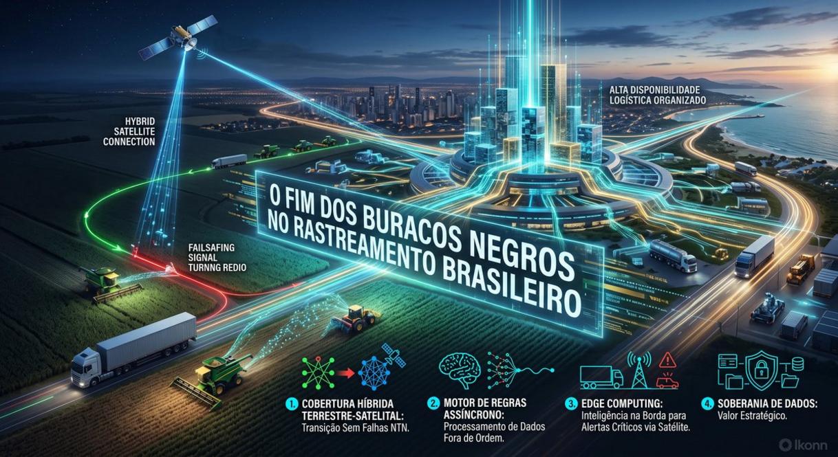 Tecnologia de rastreamento híbrido no Brasil