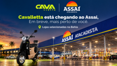 Modelos C12 e C15 da Cavalletta expostos no Assaí