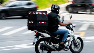 Motocicletas em operação