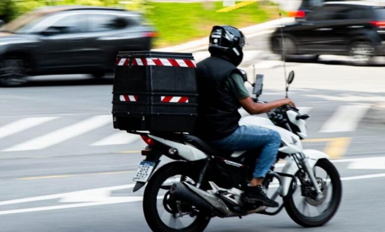 Motocicletas em operação