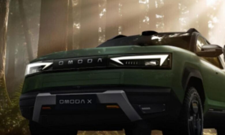 Omoda X em exposição