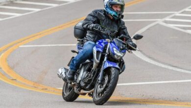 Imagem de motocicleta para entregas