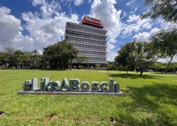 Logo da Bosch e Sem Parar