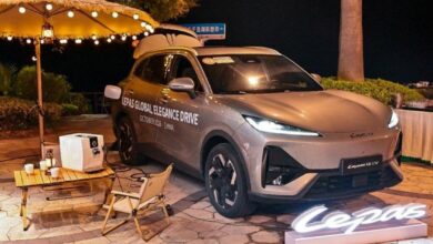 Lepas L6 EV em avaliação na China