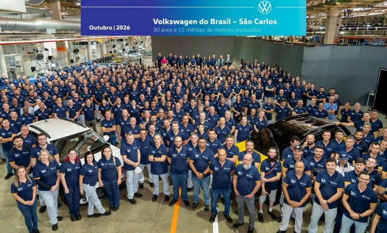 Produção de motores da Volkswagen