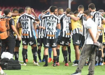 Santos e São Paulo em campo