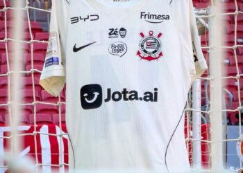 Corinthians em ação durante partida