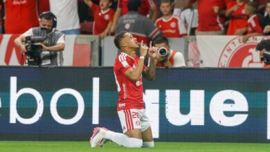 Jogo entre Corinthians e Internacional