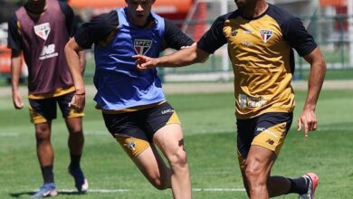 São Paulo FC treino