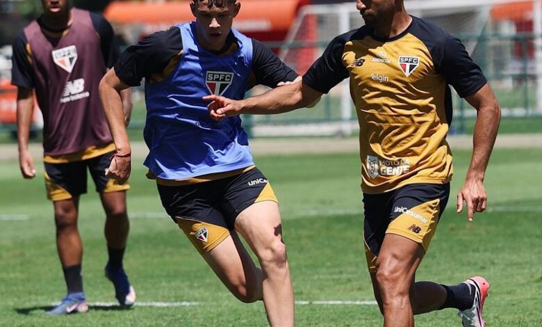São Paulo FC treino