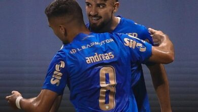 Flaco López em ação pelo Palmeiras