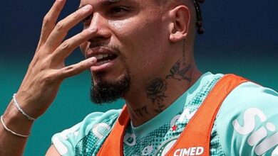 Jogadores do Palmeiras treinando na Academia de Futebol