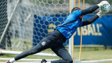 Treino do Santos