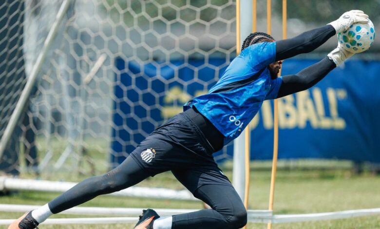Treino do Santos