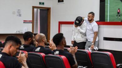 Luan em ação pelo São Paulo
