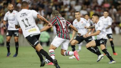 Torcida do Santos no Maracanã