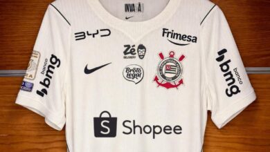 Camisa do Corinthians com novo patrocinador