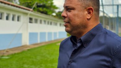 Ronaldo e Roberto Carlos anunciando SAF da Inter de Limeira